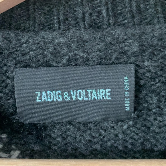 Zadig & Voltaire Starry MW Brod Sweater - Picture 4 of 6
